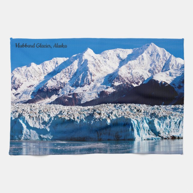 Hubbard Glacier, Alaska Küchentuch (Horizontal)