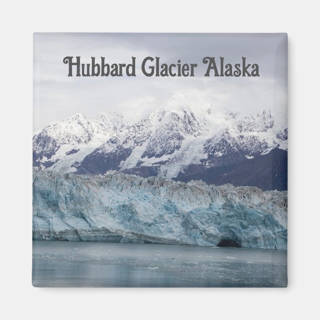 Hubbard Glacier Alaska Magnet (Vorne)
