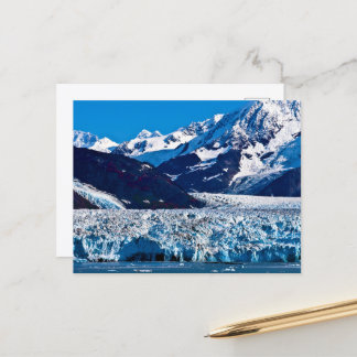 Hubbard Glacier, Alaska Postcard Postkarte