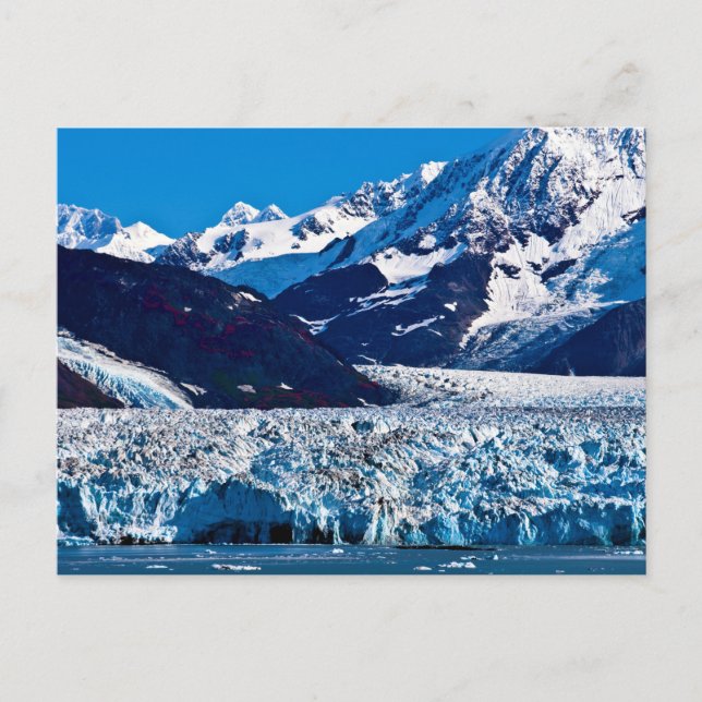 Hubbard Glacier, Alaska Postcard Postkarte (Vorderseite)