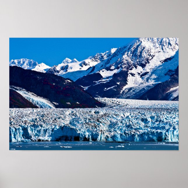 Hubbard Glacier, Alaska Poster (Vorne)