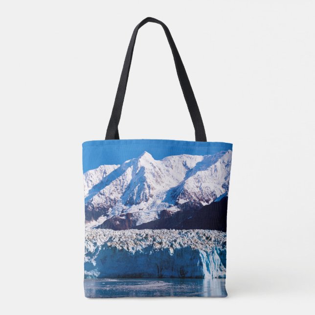 Hubbard Glacier, Alaska Tote Tasche (Rückseite)