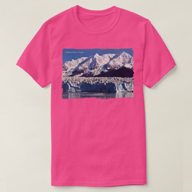 Hubbard Glacier Alaska USA TShirt (Design vorne)