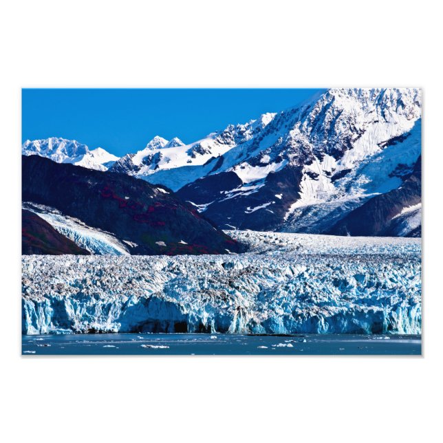 Hubbard Glacier, Druck des Alaska-Fotos (Vorne)