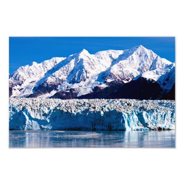 Hubbard Glacier, Druck des Alaska-Fotos (Vorne)