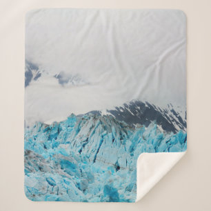 Hubbard-Gletscher von einem Schiff in Alaska Sherpadecke