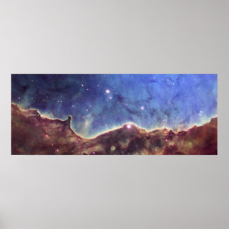 Hubble-Bild von NGC 3324 Poster