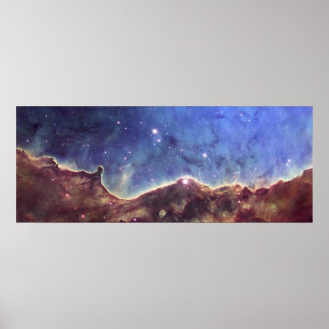 Hubble-Bild von NGC 3324 Poster (Vorne)