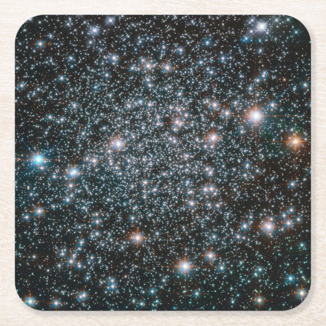 Hubble-Cluster für Schwermetalle Rechteckiger Pappuntersetzer (Vorderseite)