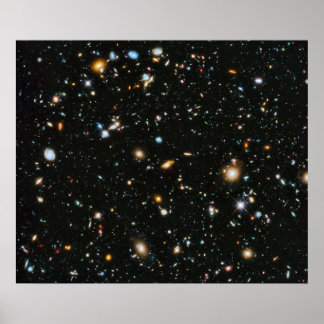 Hubble Deep Field Poster