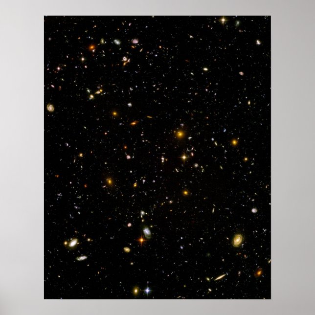 Hubble Deep Field Poster (Vorne)