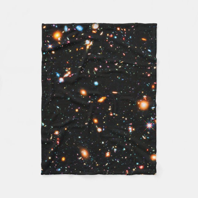Hubble Extreme Deep Field Fleecedecke (Vorderseite)