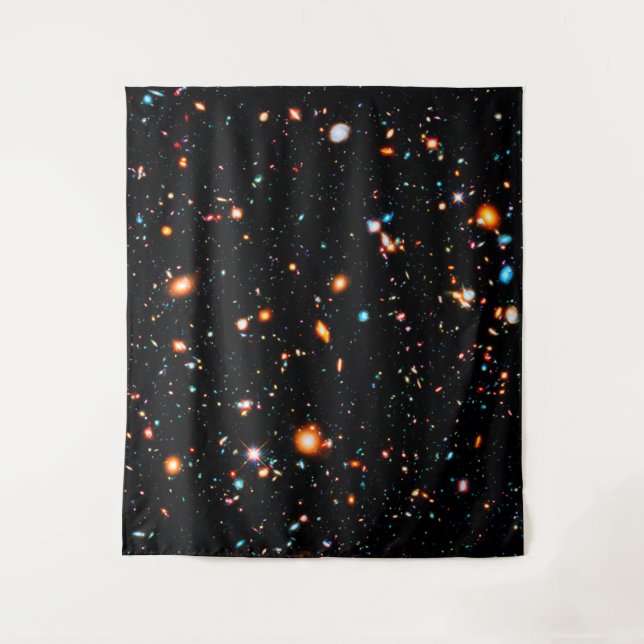 Hubble Extreme Deep Field Large Wandteppich (Vorderseite)