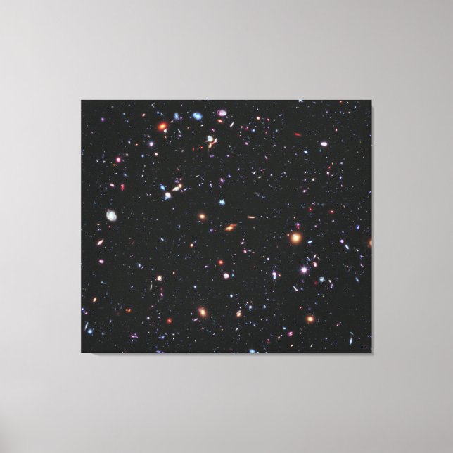 Hubble eXtreme Deep Field Leinwanddruck (Vorderseite)