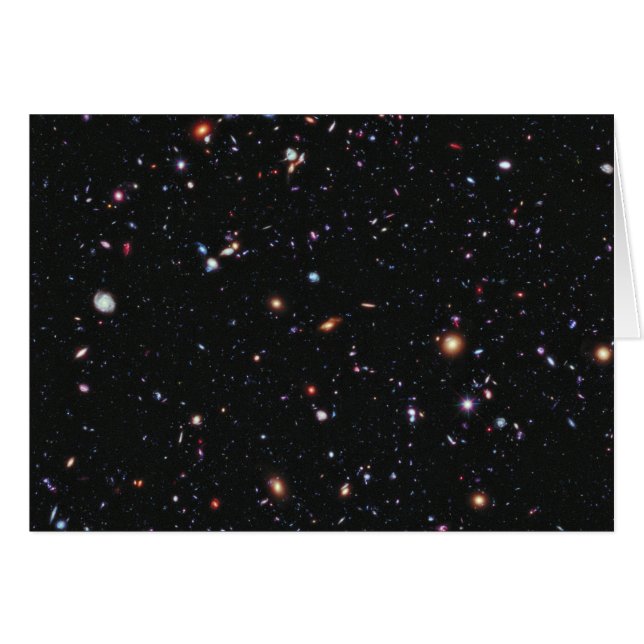 Hubble extremes tiefes Feld (Vorderseite (Horizontal))