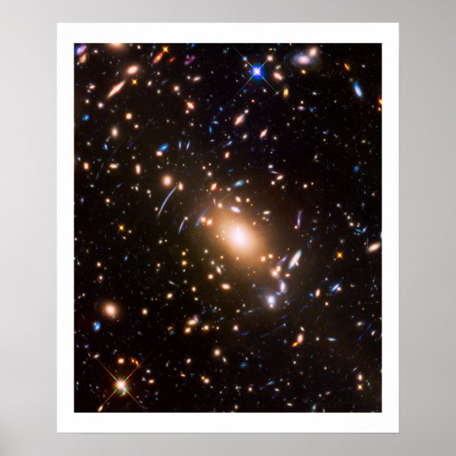 Hubble Frontier Fields Poster (Vorne)