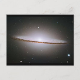 Hubble mosaic of the majestic Sombrero Galaxy Postkarte