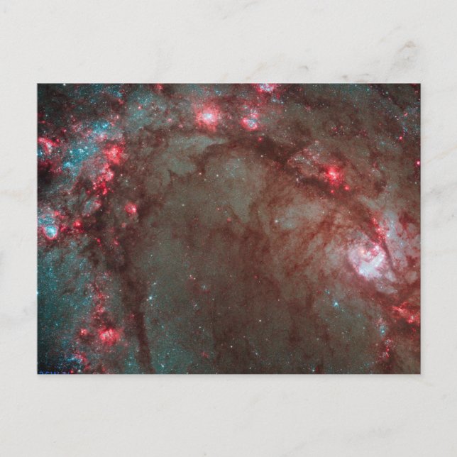 Hubble Postkarte (Vorderseite)