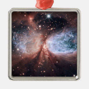 Hubble-Schneengel Ornament Aus Metall