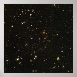 Hubble sieht Galaxien Poster