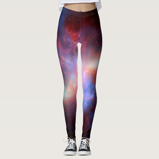 HUBBLE TELESCOPE NEBULA ASTROPHOTO LEGGINGS (Vorderseite)