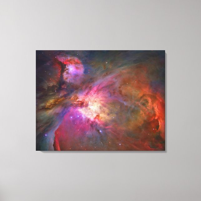 HUBBLE TELESCOPE "Orion Nebula" AUF LEINWAND Gesch (Vorderseite)