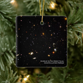 Hubble Telescope Ultra Deep Field Foto Weihnachten Keramikornament