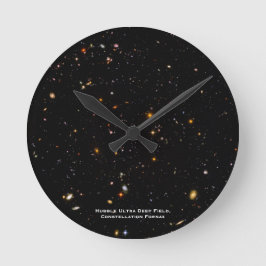 Hubble Telescope Ultra Deep Field Galaxies Foto Runde Wanduhr