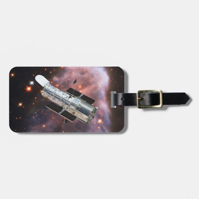 Hubble-Teleskop Gepäckanhänger (Vorderseite horizontal)