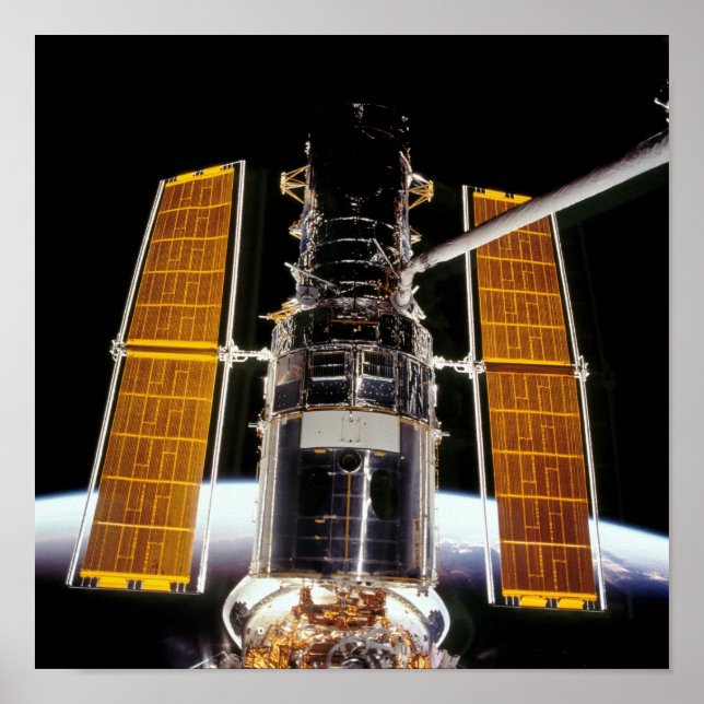 Hubble-Teleskop Poster (Vorne)