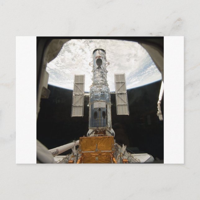 Hubble-Teleskop Postkarte (Vorderseite)