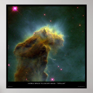 Hubble-Teleskopbild "Stellar" Poster