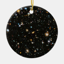 Hubble tiefes Feld Keramikornament