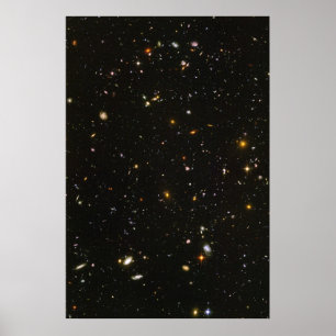 Hubble-Ultra-Deep-Field-Foto Poster