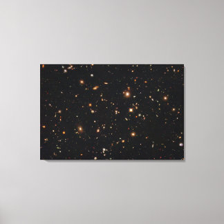 Hubble Ultra-Deep-Field-Infrarotansicht der Galaxi Leinwanddruck
