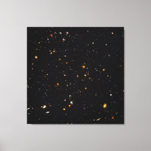 Hubble Ultra Deep Field View von 10.000 Galaxien Leinwanddruck