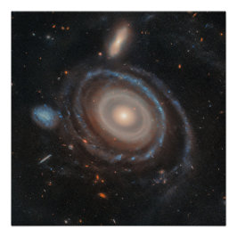 Hubble Weltraumteleskop Bullseye Galaxy Poster