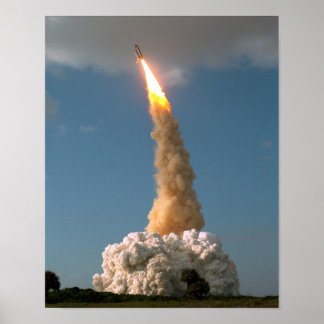 Hubble-Weltraumteleskop hebt NASA ab Poster