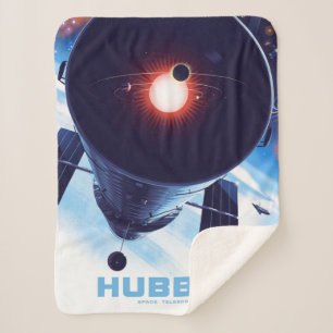 Hubble-Weltraumteleskop-Poster. Sherpadecke