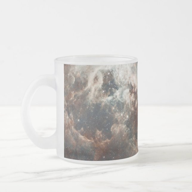 Hubbles panoramische Ansicht-Tasse Mattglastasse (Links)