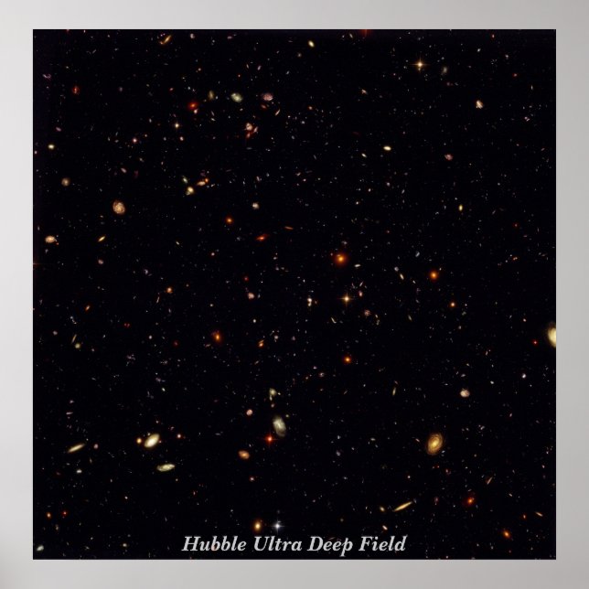 HubbleUltraDeepField, Ultra Deep Field Poster (Vorne)