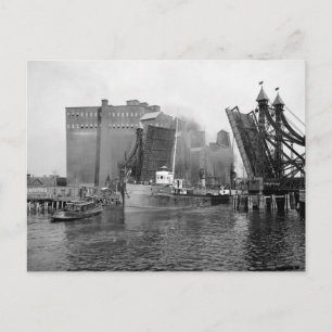 Hubbrücke, Buffalo, NY: 1900 Postkarte