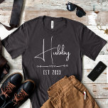 Hubby 2024 Just Married Honeymoon Husband Wedding T-Shirt<br><div class="desc">Hubby 2024 Just Married Honeymoon Husband Wedding T - Shirt</div>