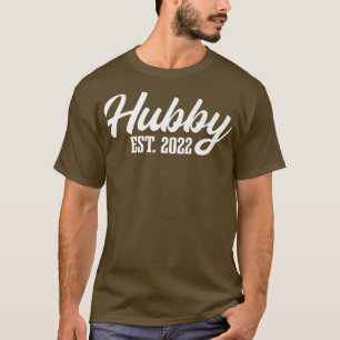 Hubby Est 2022 Eheschließung zu sein Marri T-Shirt