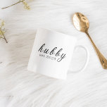 Hubby Est 2023 - Neuvermählte Trauzeugen Kaffeetasse<br><div class="desc">Hubby Est 2023 - Trauzeugen,  die frisch vermählt wurden</div>