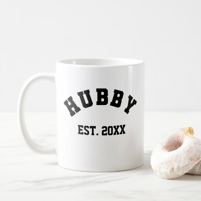 Hubby Groom  Kaffeetasse (Mit Donut)