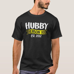 Hubby Husband 10. Ehejubiläum Verheiratet Co T-Shirt