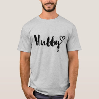 Hubby mit Herz T-Shirt