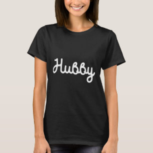 Hubby Mr. Mister Groom bei Hochzeit mit Bride Vint T-Shirt