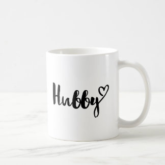Hubby Mug Wedding Engagement Gift Coffee Cup Tasse
